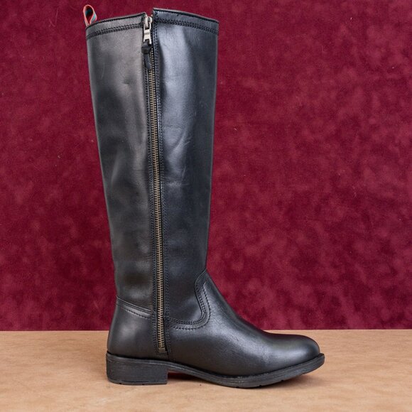Sofft Woman Black Leather Comfortable Western Riding Zip Knee Boots size 6 - Picture 10 of 10